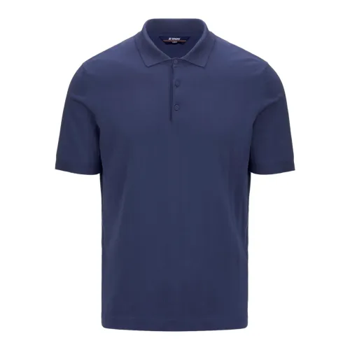 K-Way , Polo Shirts ,Blue male, Sizes: