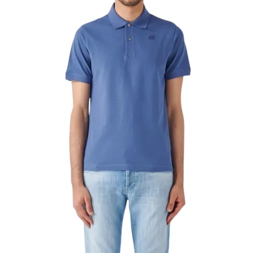 K-Way , Polo T-Shirt ,Blue male, Sizes: