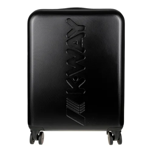 K-Way , Small Cabin Trolley with Combination Lock ,Black male, Sizes: ONE SIZE