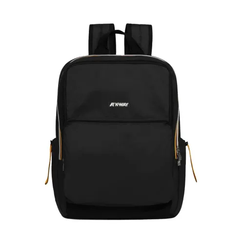 K-Way , Stylish Backpack for Every Adventure ,Black male, Sizes: ONE SIZE