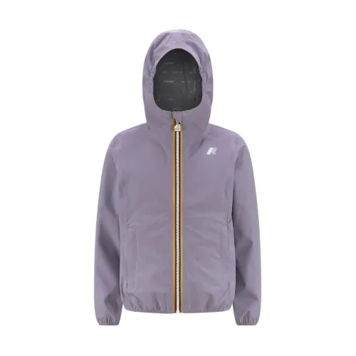 K-Way , Stylish Jacket ,Purple female, Sizes: