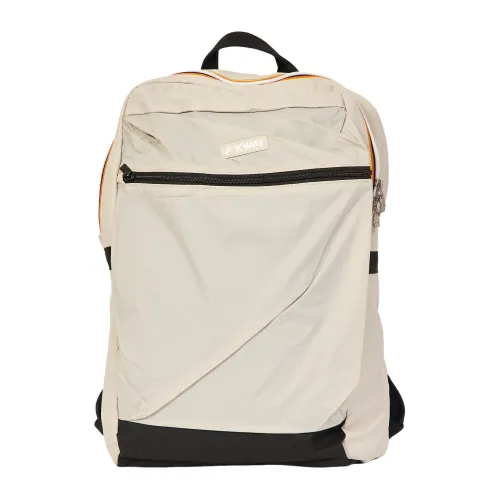 K-Way , Versatile and Compact Laon Backpack ,Beige male, Sizes: ONE SIZE