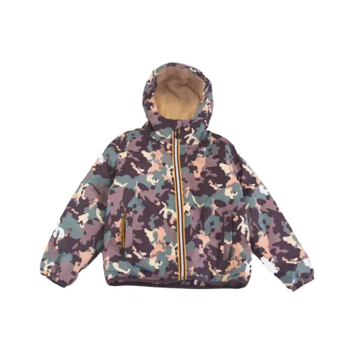 K-Way , Waterproof Nylon Jacket with Teddy Lining ,Multicolor male, Sizes: