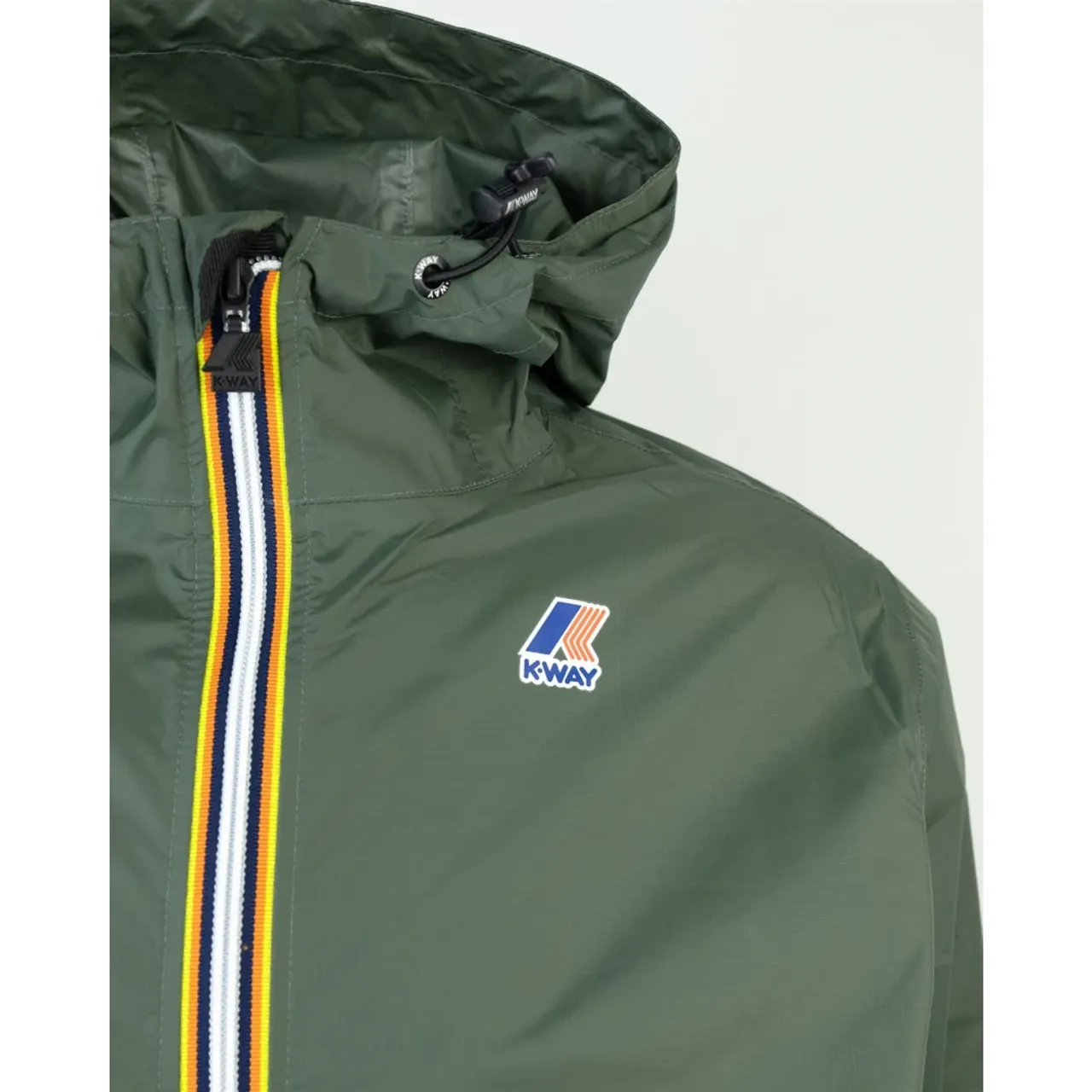 K-Way , Waterproof Ripstop Windproof Breathable Jacket ,Green male, Sizes: