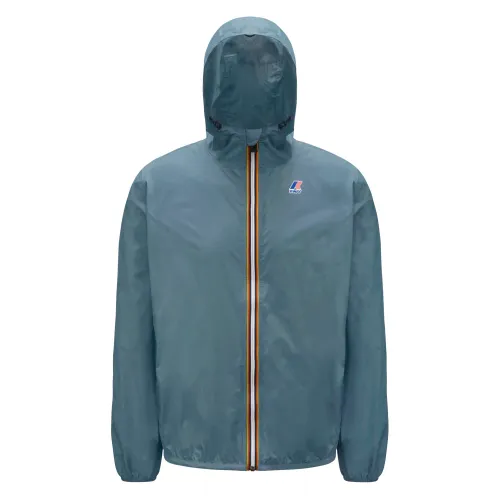 K-Way , Weatherproof Ripstop Nylon Jacket ,Gray male, Sizes: