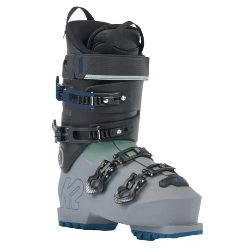 K2 Reverb Youth Ski Boots: Grey/Black: 255 Size: 255, Colour: Grey/Bla