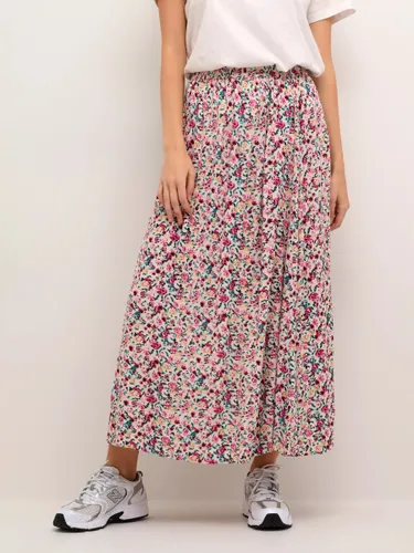 KAFFE Gitta Elastic Waist Maxi Skirt, Multi - Multi - Female