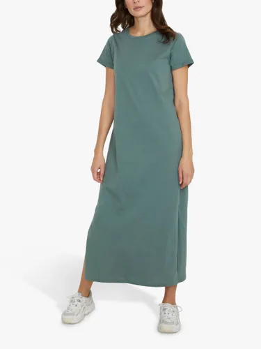 KAFFE Kacelina Midi T-Shirt Dress - Balsam Green - Female