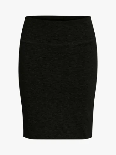KAFFE Penny Jersey Pencil Skirt - Deep Black - Female