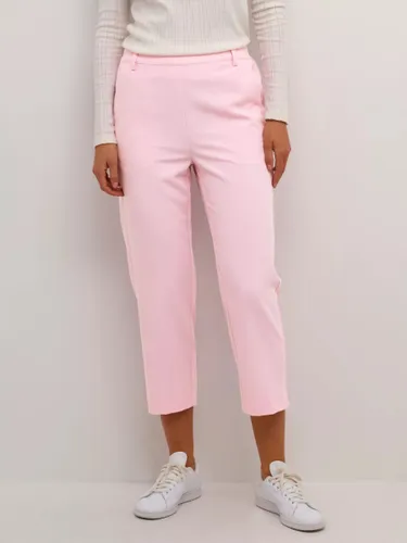 KAFFE Sakura Cropped Trousers - Pink Mist - Female