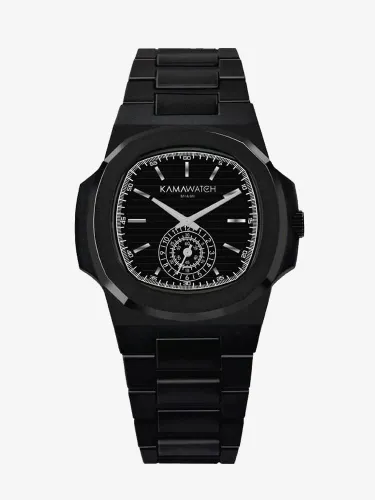 KAMAWATCH Limited Edition Fix Carrera Black Plastic Bracelet Watch KWPF28