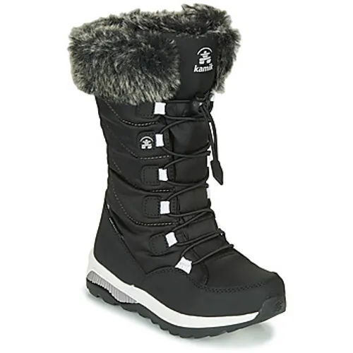 KAMIK  PRAIRIE  girls's Children's Snow boots in Black