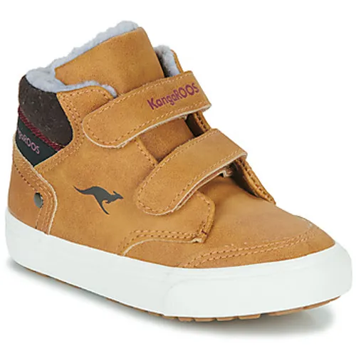 Kangaroos  KAVU PRIMO  boys's Children's Shoes (High-top Trainers) in Brown