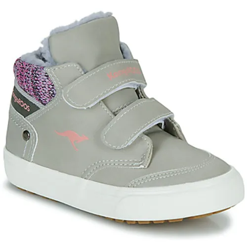 Kangaroos  KAVU PRIMO  girls's Children's Shoes (High-top Trainers) in Grey