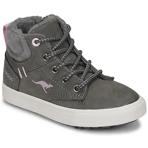 Kangaroos  Kavu X  girls's Children's Shoes (High-top Trainers) in Grey