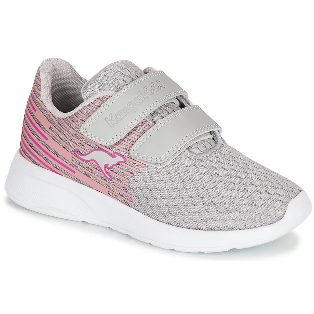 Kangaroos  KF ACT V  girls's Children's Shoes (Trainers) in Grey