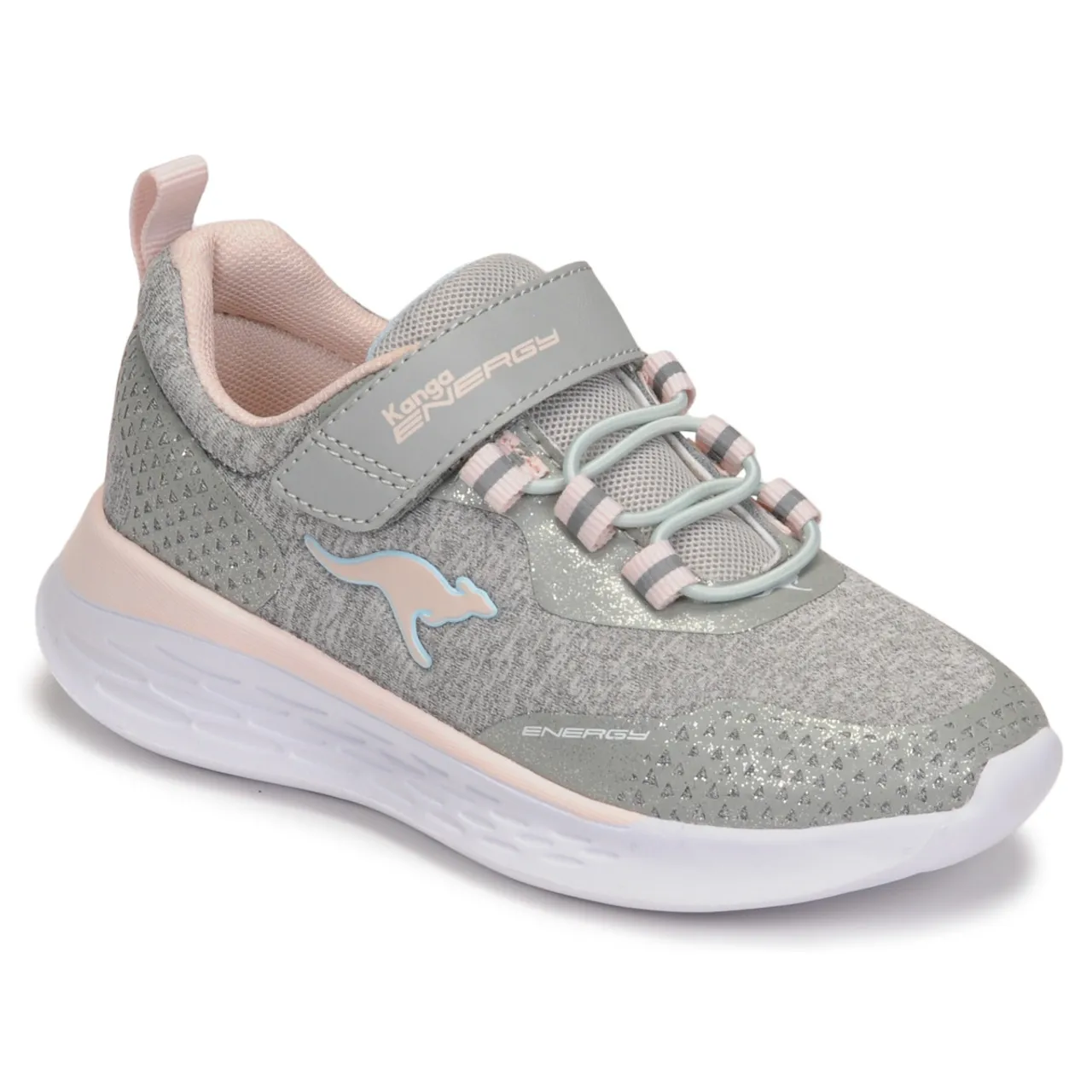 Kangaroos  KQ-Fleet EV  girls's Children's Shoes (Trainers) in Grey