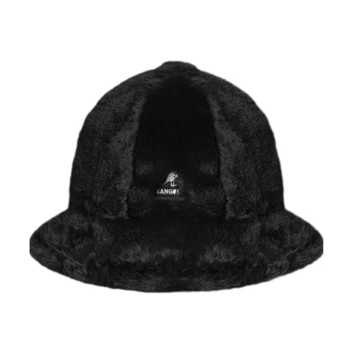Kangol , Faux Fur Casual Hat ,Black female, Sizes: