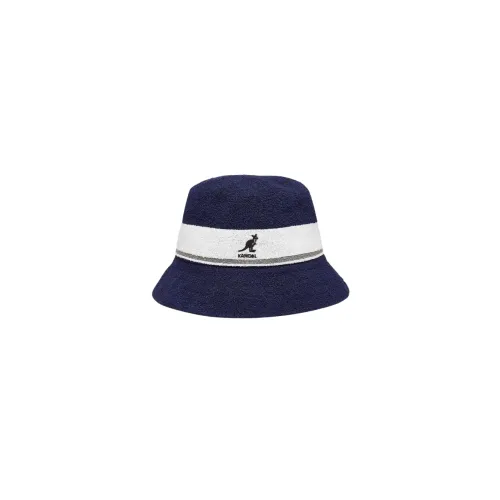 Kangol , Stripe Bucket Hat ,Blue unisex, Sizes:
