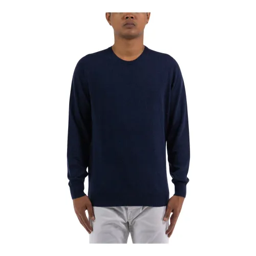 Kangra , Creweck Sweater ,Blue male, Sizes: