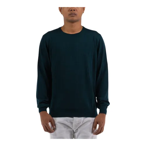 Kangra , Creweck Sweater ,Green male, Sizes: