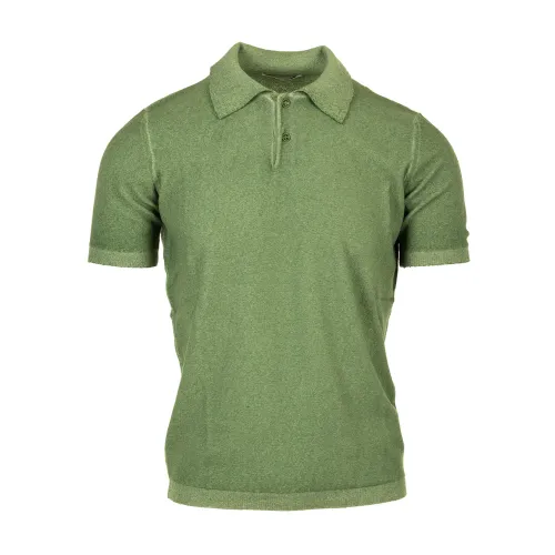 Kangra , Green Polo T-shirts and Polos ,Green male, Sizes: