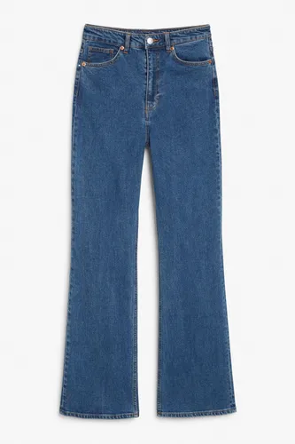 Kaori extra high waist bootcut jeans - Blue