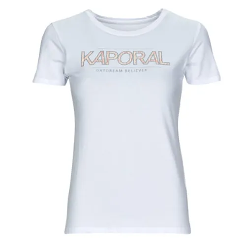 Kaporal  JALL ESSENTIEL  women's T shirt in White