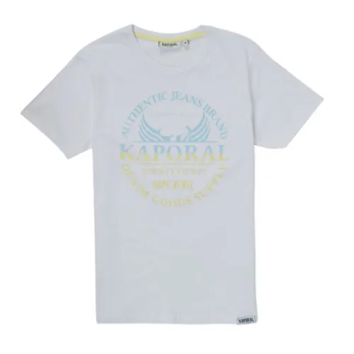Kaporal  ROBIN  boys's Children's T shirt in White