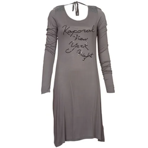 Kaporal  TALET  women's Dress in Grey