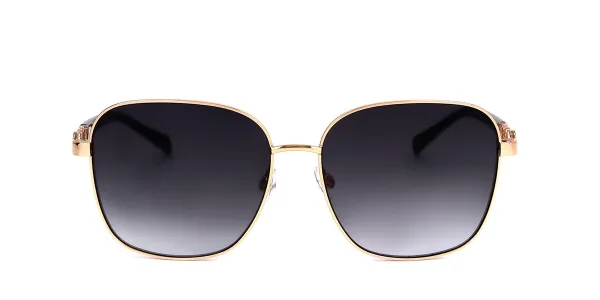 Karen Millen KM7020 400 Women's Sunglasses Gold Size 58