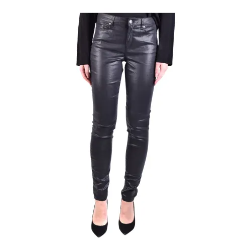 Karl Lagerfeld , 210W1103 Pants ,Black female, Sizes: