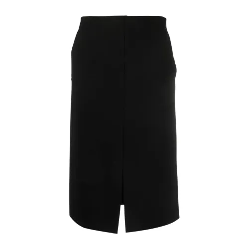 Karl Lagerfeld , a-line-skirt ,Black female, Sizes: