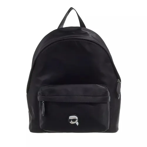 Karl Lagerfeld Backpacks - Ikonik 2.0 Nylon Md Bp - black - Backpacks for ladies