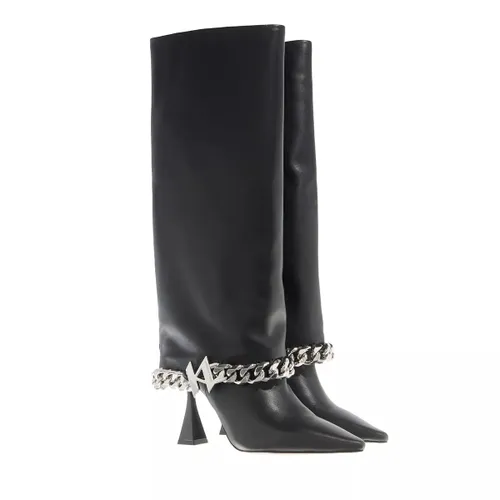 Karl Lagerfeld Boots & Ankle Boots - Debut Foldover Hi Boot - black - Boots & Ankle Boots for ladies
