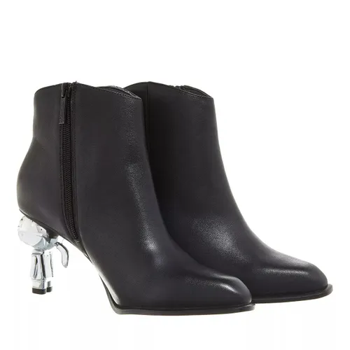 Karl Lagerfeld Boots & Ankle Boots - Ikon Heel Short Zip Boot - black - Boots & Ankle Boots for ladies