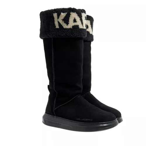 Karl Lagerfeld Boots & Ankle Boots - Kapri Kosi Karl Logo Hi Boot - black - Boots & Ankle Boots for ladies