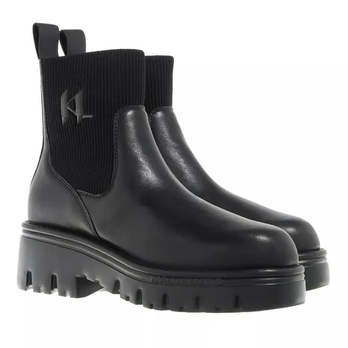 Karl Lagerfeld Boots & Ankle Boots - Kombat Kc Kl Mid Gore Boot - black - Boots & Ankle Boots for ladies