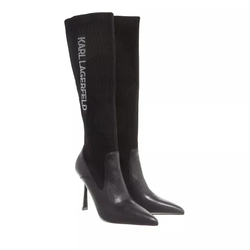 Karl Lagerfeld Boots & Ankle Boots - Pandara II Hi Leg Boot - black - Boots & Ankle Boots for ladies