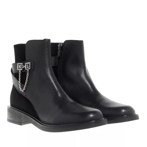Karl Lagerfeld Boots & Ankle Boots - Payton K Link Zip Boot - black - Boots & Ankle Boots for ladies