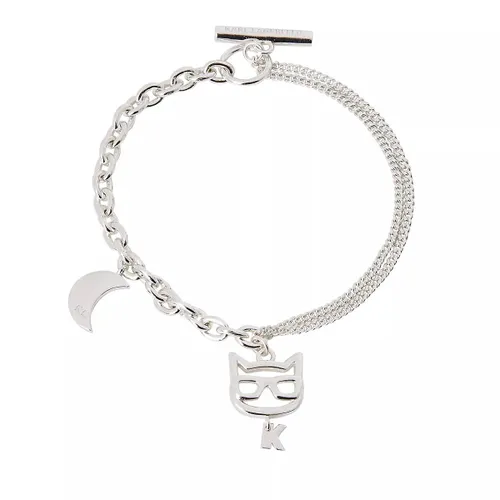 Karl Lagerfeld Bracelets - K/Ikonik Armband - silver - Bracelets for ladies