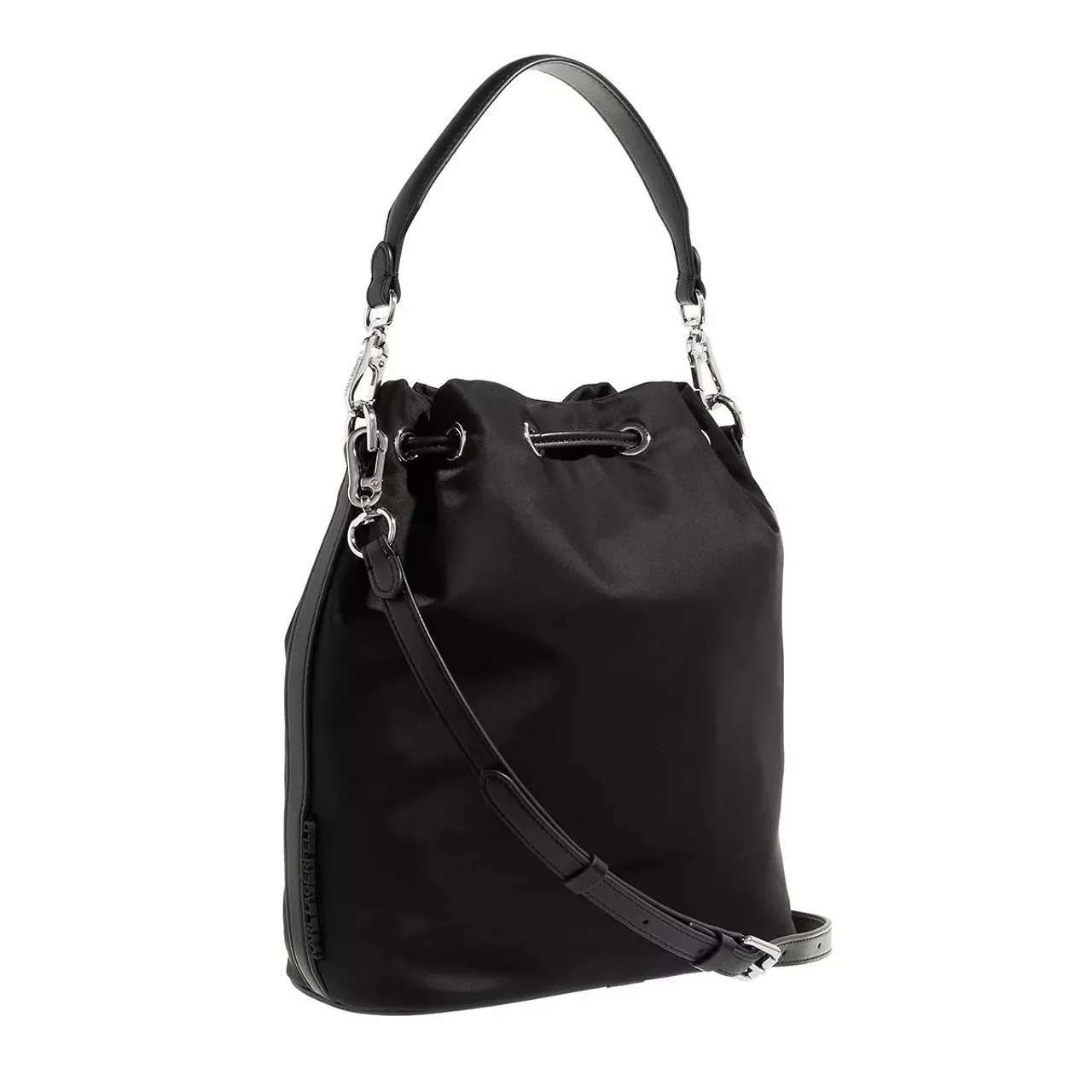 Karl Lagerfeld Bucket Bags - Ikonik Nylon Bucket - black - Bucket Bags for ladies