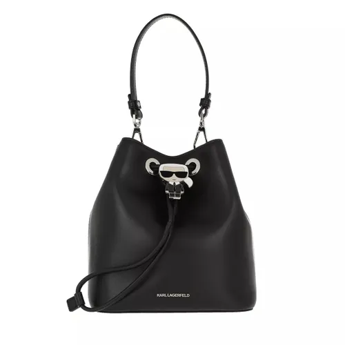 Karl Lagerfeld Bucket Bags - K/Ikonik Bucket Bag - black - Bucket Bags for ladies