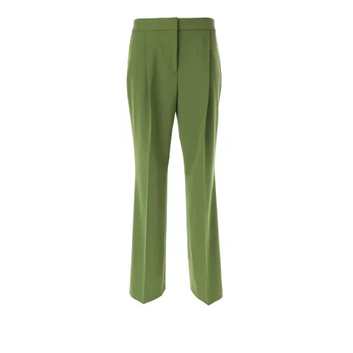 Karl Lagerfeld , Classic Knit Pants ,Green female, Sizes: