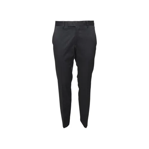 Karl Lagerfeld , Classic Tapestry Pants in Black ,Black male, Sizes: