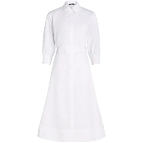 Karl Lagerfeld , -cotton shirt dress ,White female, Sizes: