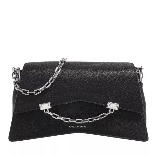 Karl Lagerfeld Crossbody Bags - K/Seven 2.0 Cb Leather - black - Crossbody Bags for ladies