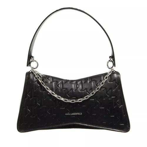 Karl Lagerfeld Crossbody Bags - K/Seven Element Shb Embossed - black - Crossbody Bags for ladies
