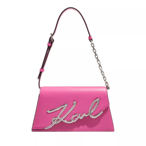 Karl Lagerfeld Crossbody Bags - K/Signature 2.0 Shoulderbag - pink - Crossbody Bags for ladies