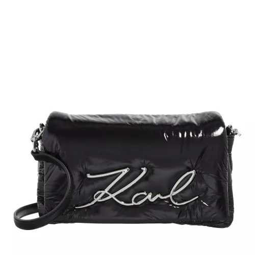 Karl Lagerfeld Crossbody Bags - K/Signature Soft Shb Nylon - black - Crossbody Bags for ladies